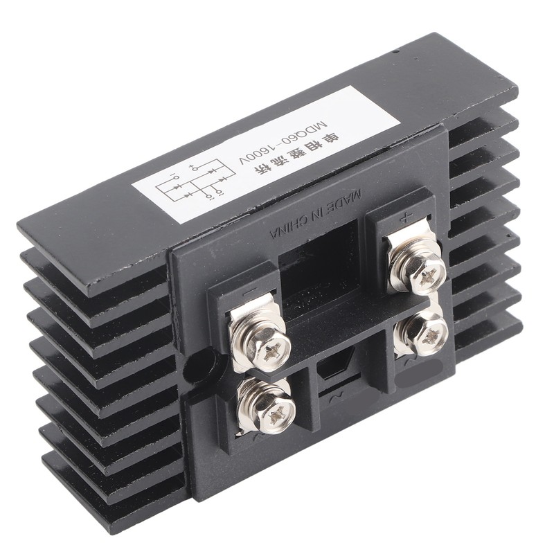 2 Pcs Bridge Rectifier MDQ60A 1600V Isolated Mounting Base Current