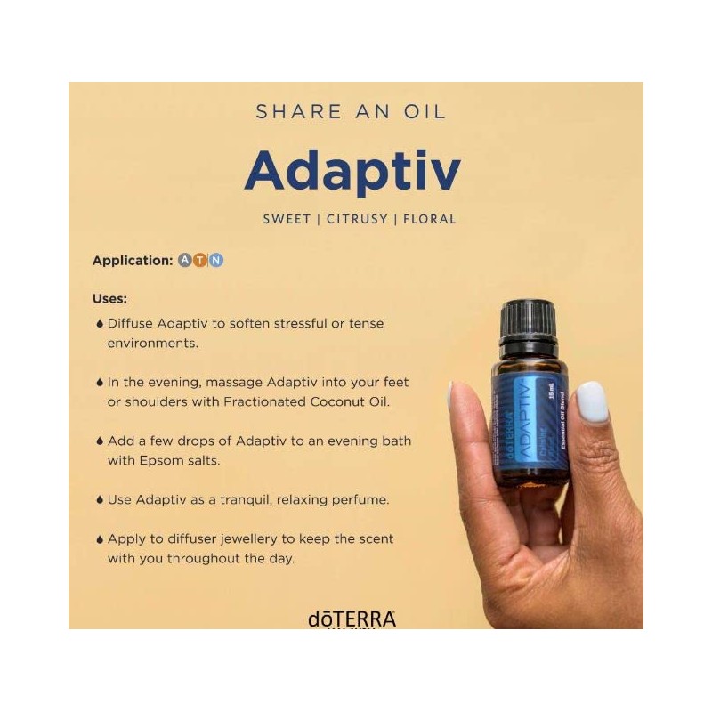 doTERRA Adaptiv Calming Blend Essential Oil 15ml