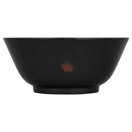 Kokusai Kako Marukei B2B BRB Bowl/Meal Soup Bowl, Small, Diameter 4.9 x H2.2 inches (12.6 x 5.6 cm), Akebonai Black, Japanese Style, Break-Resistant, Dishwasher Safe, Stackable, Made in Japan