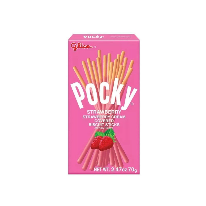 GLICO  6 PACK GLICO POCKY BISCUIT STICKS 3 FLAVORS MATCHA,