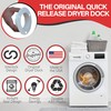 Dryer Dock Dryer Vent 6" for 4" Tubes, White