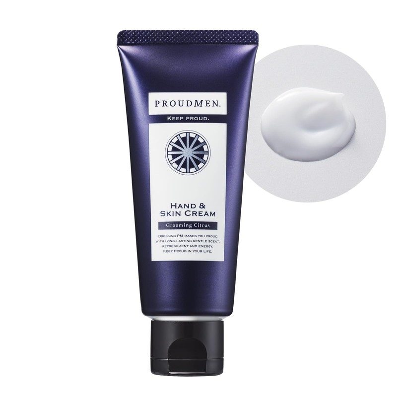 Proudmen Hand Cream Hand & Skin Cream, Grooming Citrus Scent,