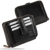 MATADOR Granada Genuine Leather Wallet with All-Round YKK Zip, Nappa
