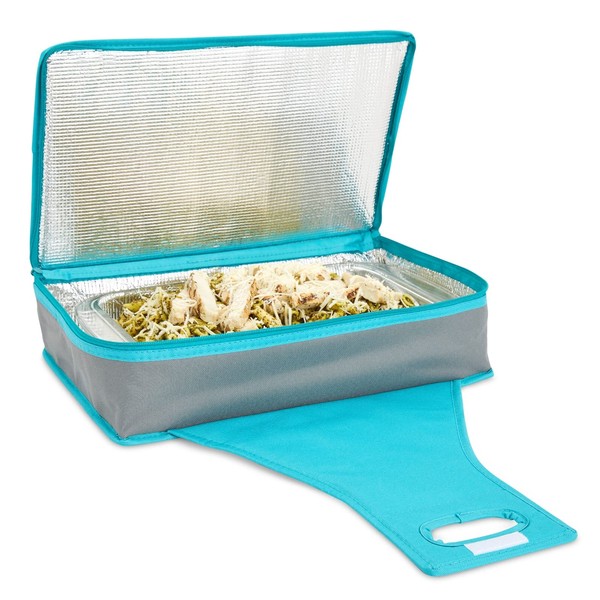 Juvale Insulated Thermal Casserole Carrier, Warmer Container to Keep Food