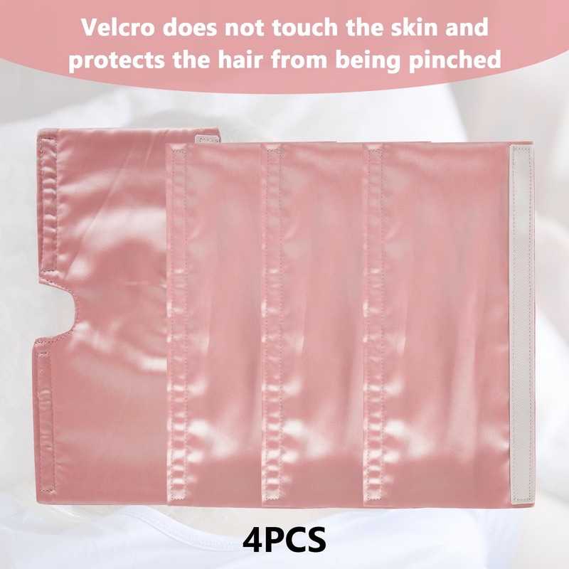 4 Pack Satin CPAP Strap Covers Soft, CPAP Hair Protector