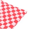 iplusmile 2Pcs Checkered Rectangular Tablecloths Thick Cotton Linen Table Covers