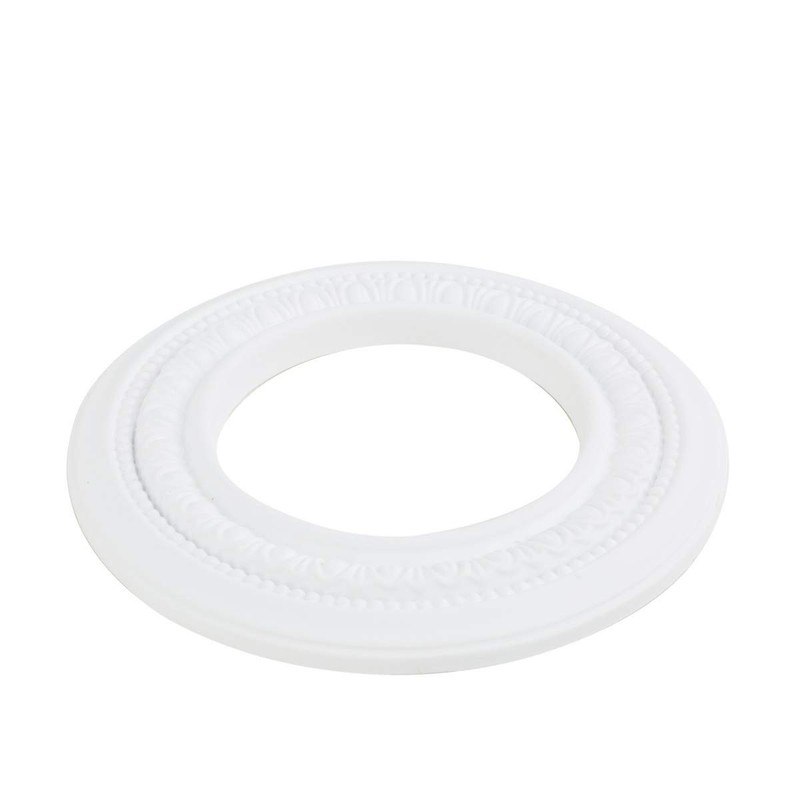 Renovators Supply Manufacturing Recessed Lighting Trim 9 in. Wide White