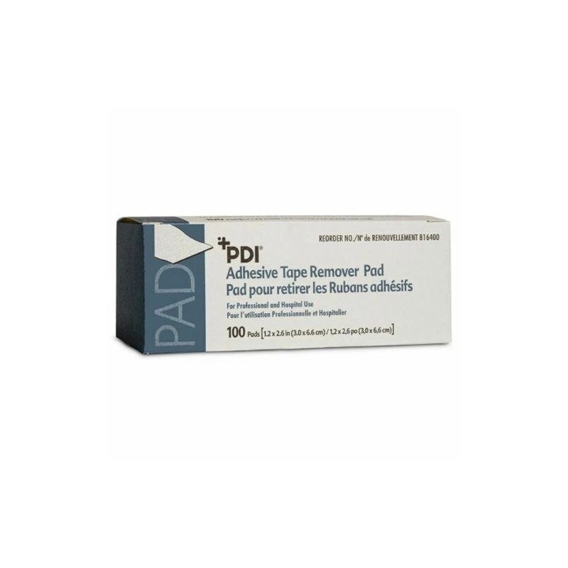 Adhesive Remover PDI Pad 100 per Pack Box Of 100