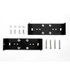 HzCHSyanna Adjustable Mailbox Mounting Bracket,Carbon Steel,Adjustable Design(Only Applicable to mailboxes