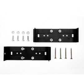 HzCHSyanna Adjustable Mailbox Mounting Bracket,Carbon Steel,Adjustable Design(Only Applicable to mailboxes with Widths ranging from 7.5" to12.4)