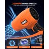 Cordless Leaf Blower with Battery and Charger Lightweight Handheld Electric