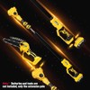 UPGRADE 2025,90°/180°Swivel Extension Pole,3.9-6.9 ft extension Pole,Compatible with FUHAUS and