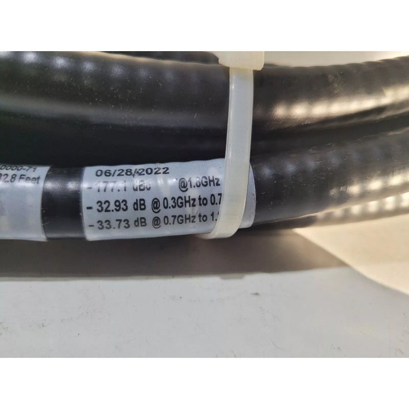 Huber + Suhner 1/2" Sucofeed Cable 32.8'/10M LIS-C12