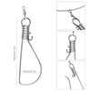 Hunter's Tail Fish Stringer, Wade Fishing Stringer Clip Heavy Duty