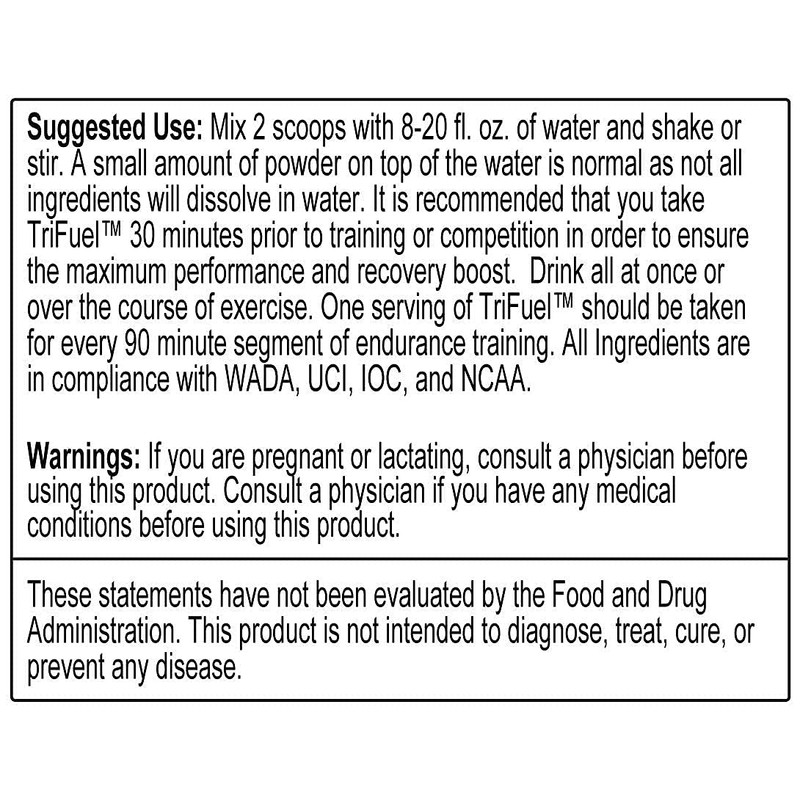 TriFuel TriFuel - 3-in-1 Endurance and Recovery, Hydration, BCAA, Electrolyte