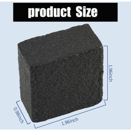 Angjiny 2 Pack Pickleball Paddle Eraser for Raw Carbon Fiber Paddles, Pickleball Carbon Cleaner Effortless Residue Removal Eliminates Ball Residue, Dirt, Scratches