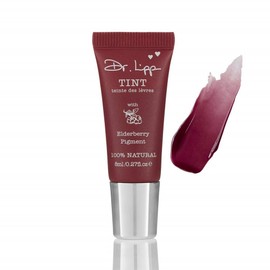 Dr Lipp Natural Lanolin Tinted Balm Moisturizing Gloss Dry Chapped Lips Elderberry 8ml