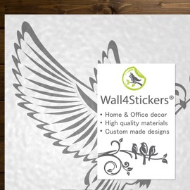 Dove of Peace with Olive Branch Sticker Vector Image Birds Peace Vinyl Wall Art Home Decoration Mural