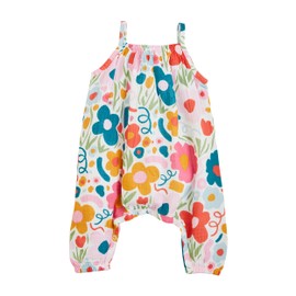 Mud Pie Baby Girl Floral Printed Longall; 3-6 Months