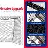 XXXYYY Soccer Goal Net Replacement 24x8FT, Professional On-Court Quality [8.4