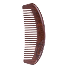 Sandalwood Comb Width 17 cm Hair Comb Comfortable for Women Men Children Wooden Comb Large Anti-Static Fine for Dense Fine and Long Hair Comb Massage Durable Natural Hairdresser Beard Comb as a Gift