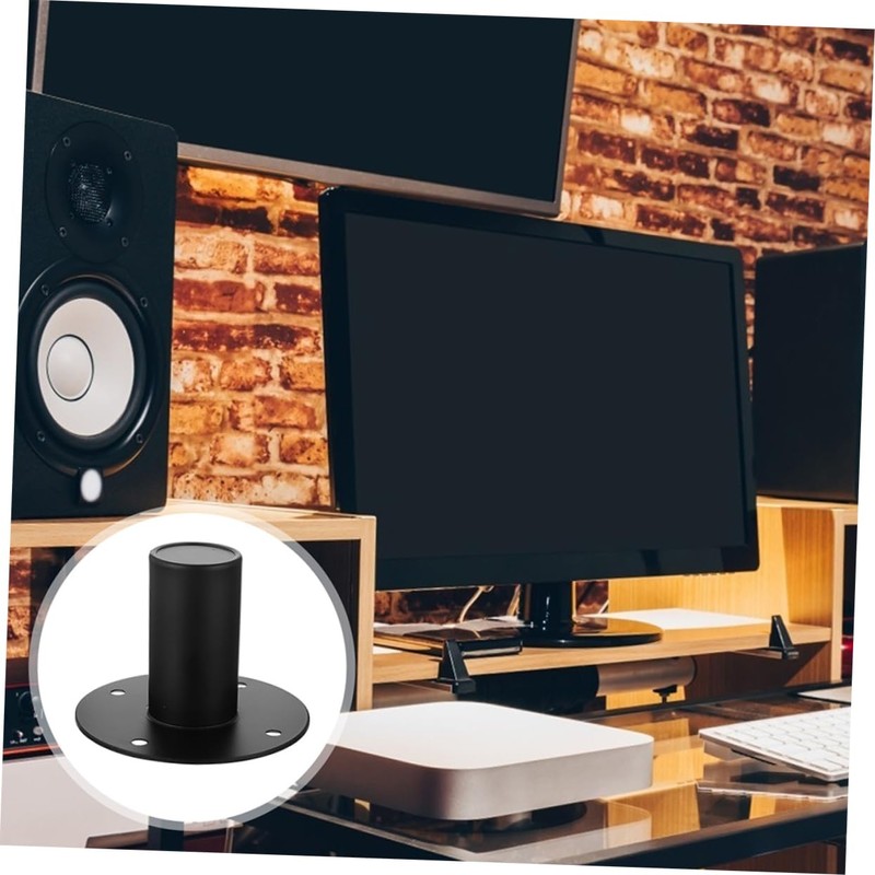 Abaodam Loudspeaker Base Replacement Metal Stand for Speaker Support Bracket