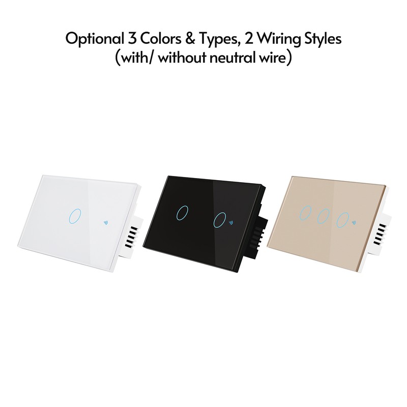 Wi-Fi Smart Switch Light Switch Voice Control, Remote Control, RF433,