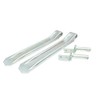 HGW 2 x Trailer Flap Hinge with Screw-On Bolt/Side Hinge