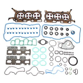 AUCERAMIC Full Head Gasket Set with Valve Cover Gasket Fit for Ford Edge 2011-2014, Ford Police Interceptor Sedan/Utility 2013-2019, Lincoln MKS/MKT/MKZ/MKX 2011-2019 3.7L V6, HS26543PT4 VS50814R