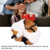 Fur Cat Figurine Simulation Innovative Hand Crafted Cute Fur Cat
