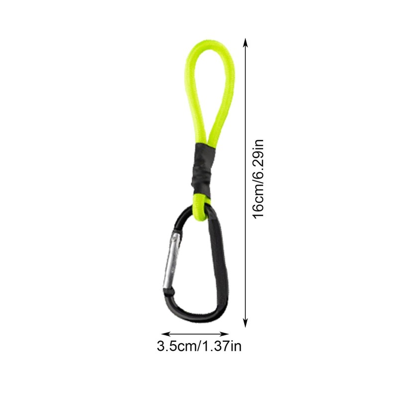 Bungee Cords with Carabiner Hooks - Elastic Rope Carabiner Bungee