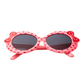 Ultra Kids Girls Toddler & Junior Sunglasses - Fun Vibrant Shades with Bows & Hearts, 100% UV400 Protection (Pink)