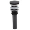 Bathroom Basin Sink Popping Up Drainer Lavatory Odor Resistant Sink
