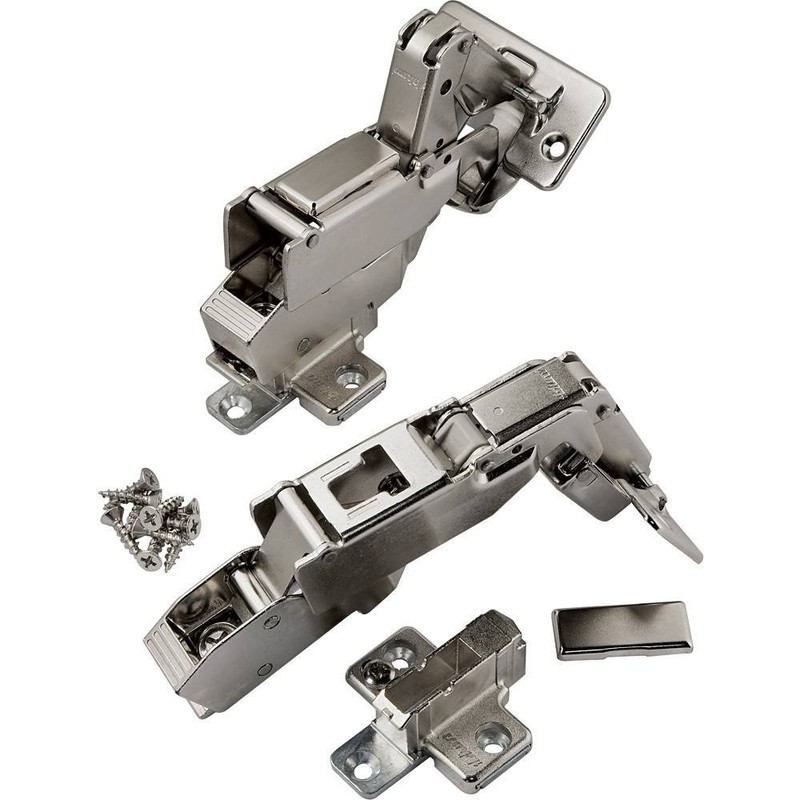 Blum® 170° Snap Close Clip Top Frameless Inset Hinge