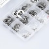 Glvaner E-Shape Snap Ring Circlip Kit Snap Ring Removal E-Ring