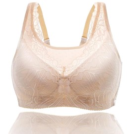 LIUCHXILI Mastectomy Bra Post Surgery Bra for Breast Forms Breast Prosthesis Pocket Bra Women's Everyday Bra 34B SK