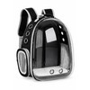 Transparent Pet Backpack Carrier for Cats & Small Dogs, Ventilated
