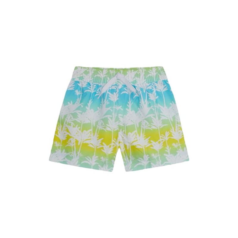 Ocean Pacific Boys' Rashguard and Trunks Swimsuit Set, LS Navy,