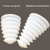 2 Pcs 9.2x13 cm Silica Gel Scalable Drill Dust Cover