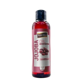 100% Pure Jojoba Oil (200ml), Cold Pressed, Hexane Free, Therapeutic Grade from NUTRI GLOW