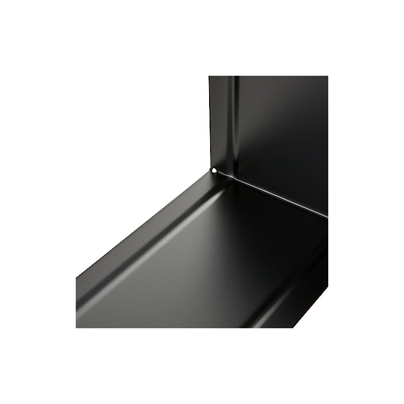 Hangzhou Topline 215 mm Giant Metal Bookends - Black (Pack