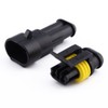 2 Pin Way Waterproof Electric Wire Plug 1.5 mm Terminals