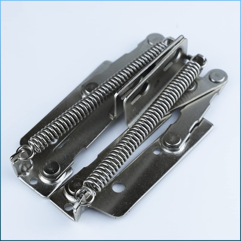 80 Degree Bench Seat Hinge - 1 Pair SUUJI Steel