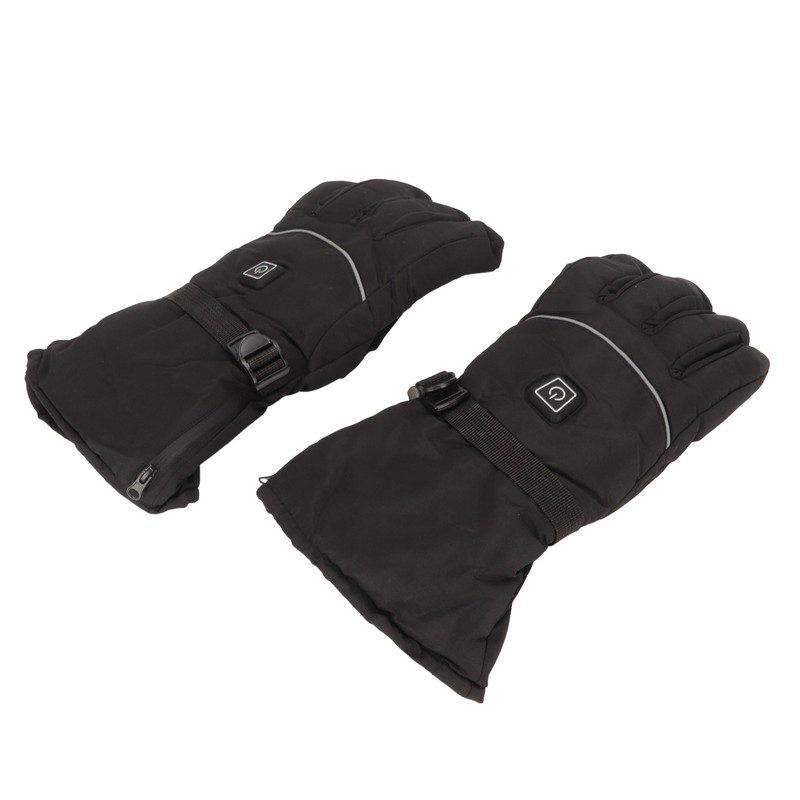 Electric Heated Gloves 3 Temperature Gears Windproof Double Side Heating
