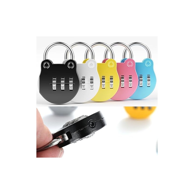 Mini cerradura codificada pequeña, cerradura de combinación para clóset de