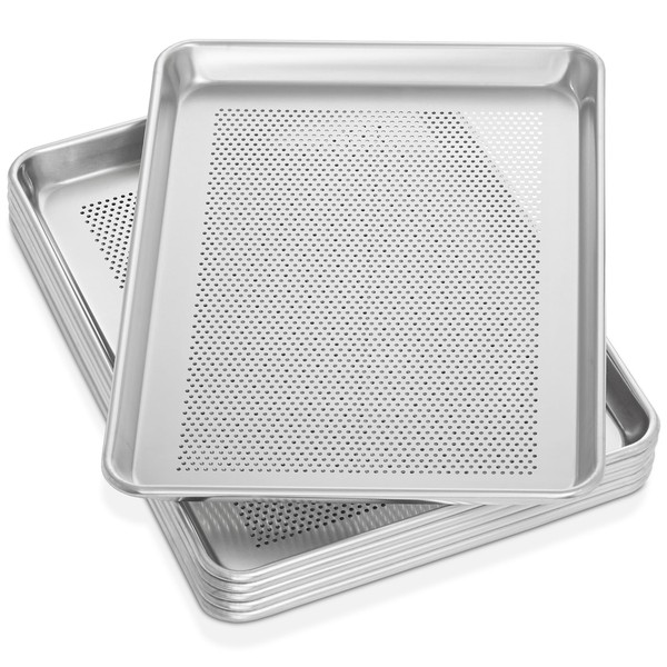 GRIDMANN 13" x 18" Commercial Grade Perforated Aluminum Baking Sheet