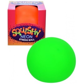 KandyToys Squishy Neon Stress Ball - 3 colours (One Colour Sent At Random)