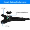 LED Fingerless Glove for Night Tasks – Hands-Free Light with