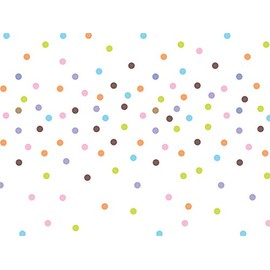SPRINKLE DOTS Recycled Tissue Paper120~20"x30" Half Ream Tissue Prints (2 unit, 120 pack per unit.)