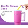 DLOCCOLD Kids 24 oz Tumbler with Handle and Silicone Straw